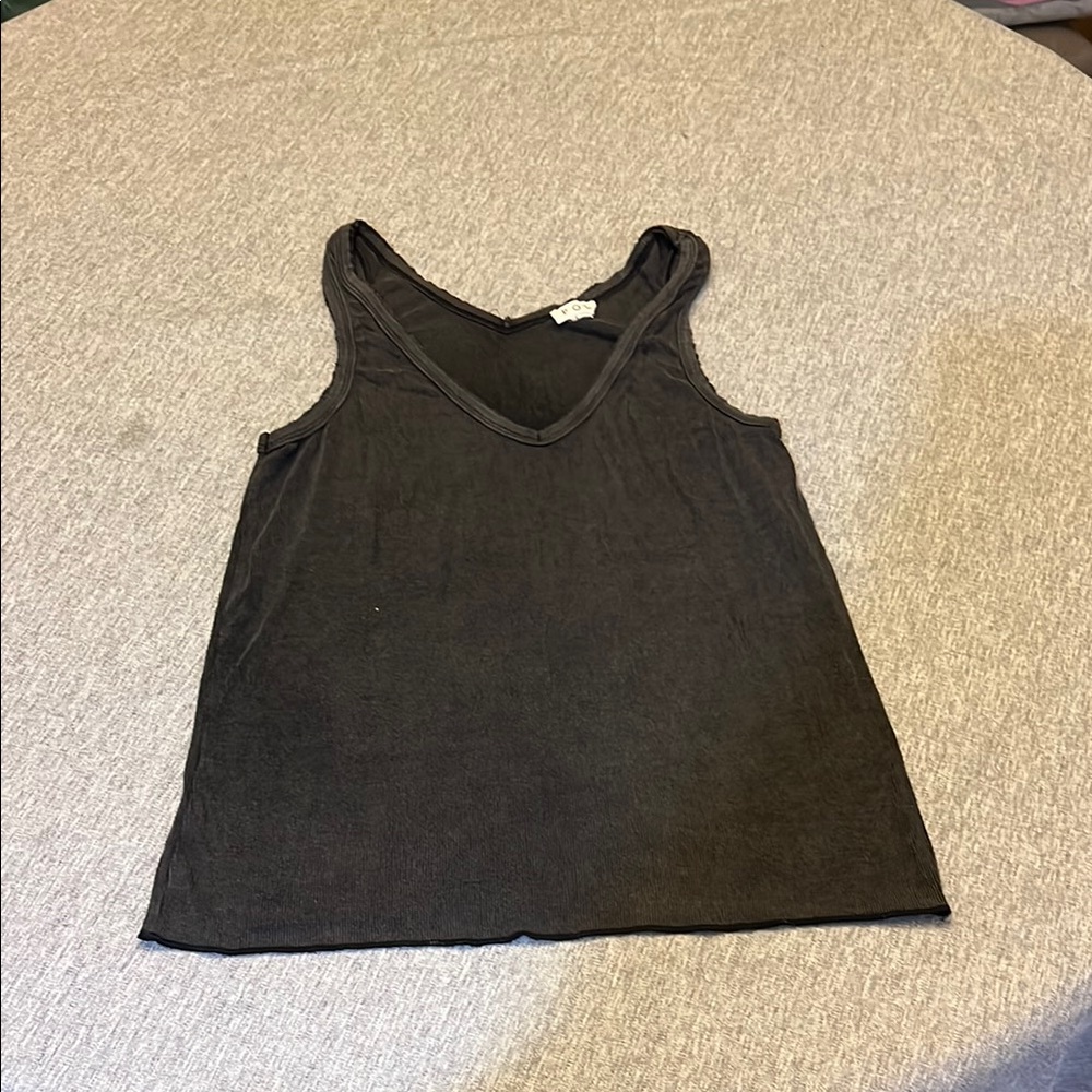 POL Black Tank Top with Sleek Design